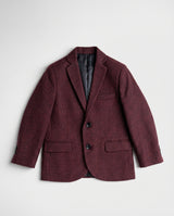 Burgundy Tweed Blazer for Boys — Blazers for Boys | Little Giants
