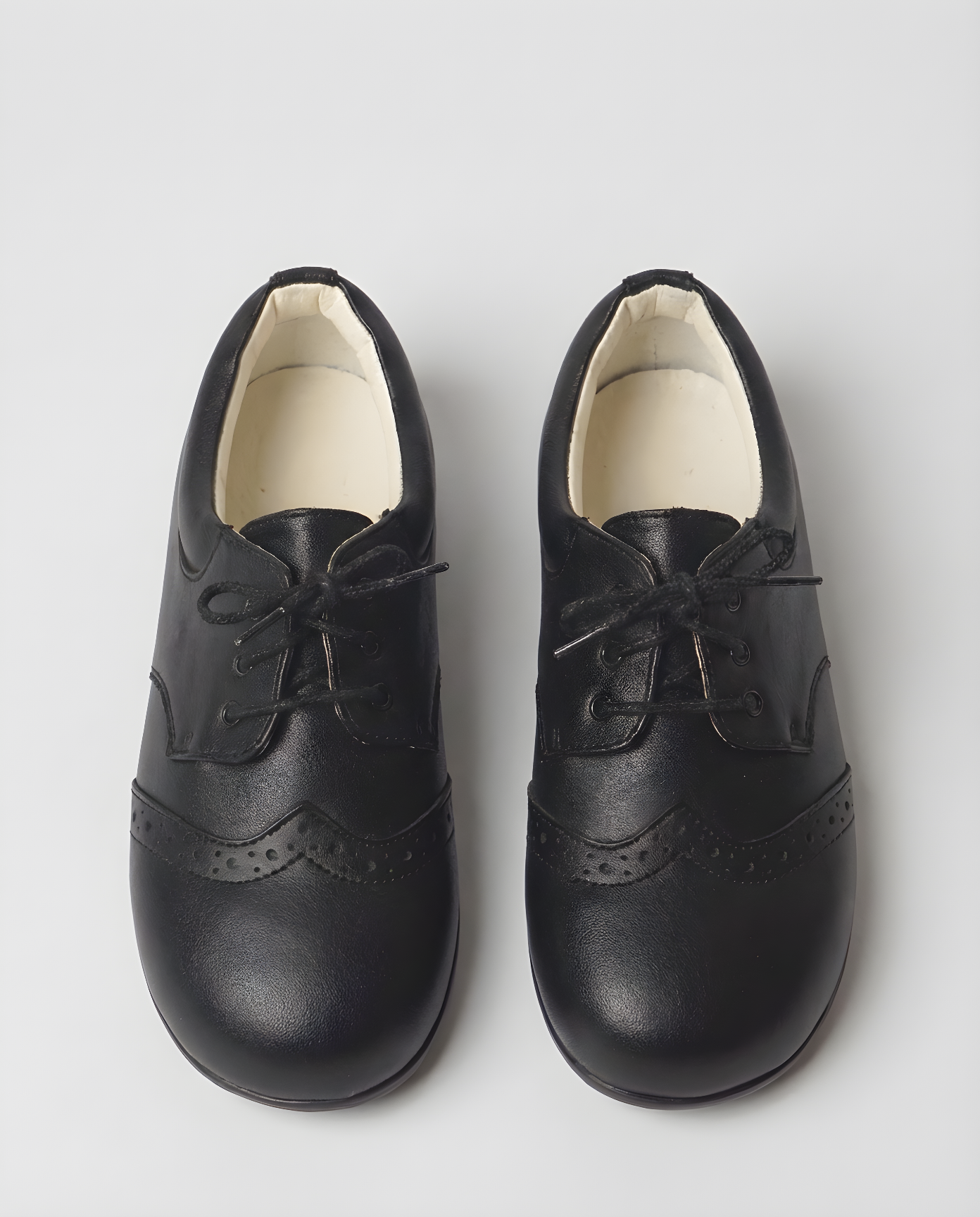 EARLY STEPS BROGUE MATTE BLACK