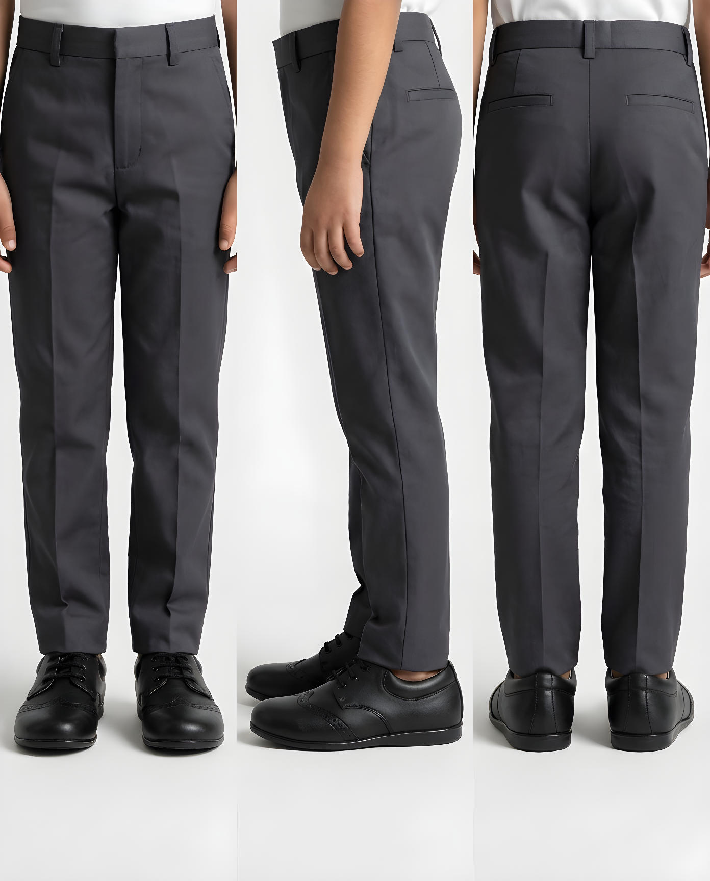 EARLY STEPS BROGUE MATTE BLACK