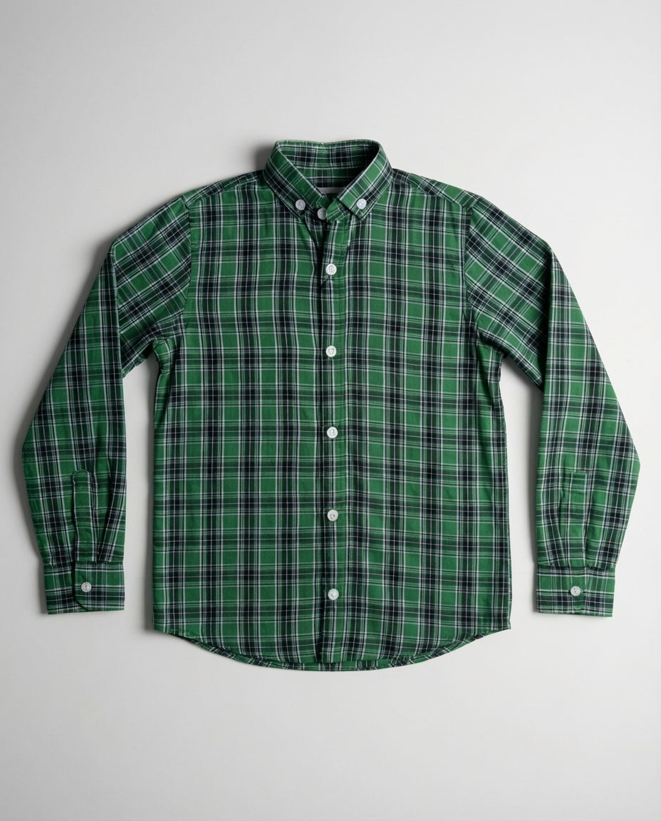 Alpine Green Flannel Shirt
