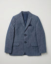 Blue Linen Blend Blazer for Boys โ Blazers for Boys | Little Giants