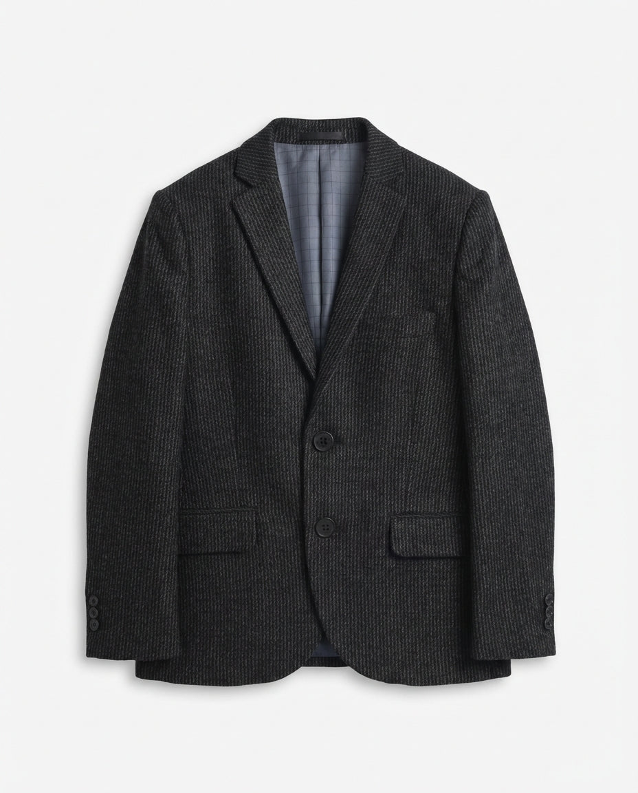CHARCOAL CORDUROY BLAZER