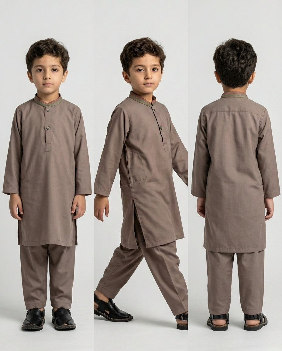 MOCHA MINIMALIST SHALWAR KAMEEZ
