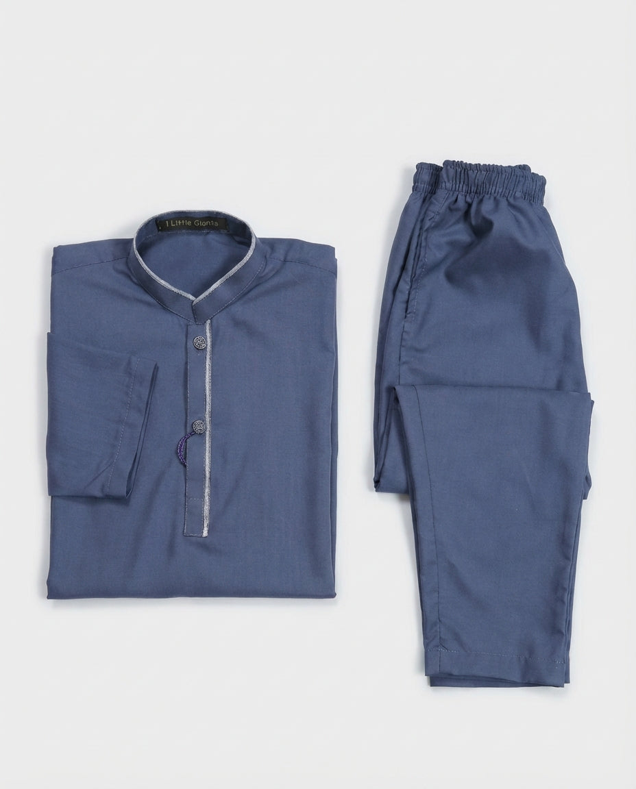 SLATE NAVY SHALWAR KAMEEZ