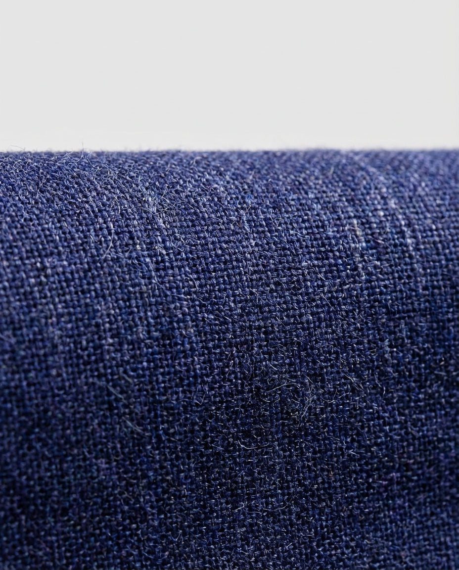 BLUE TEXTURED BLAZER