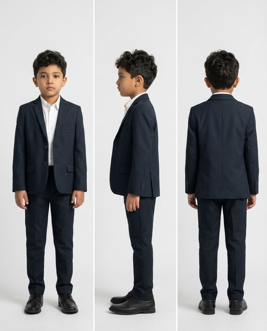 PREMIUM NAVY TAILORED BLAZER