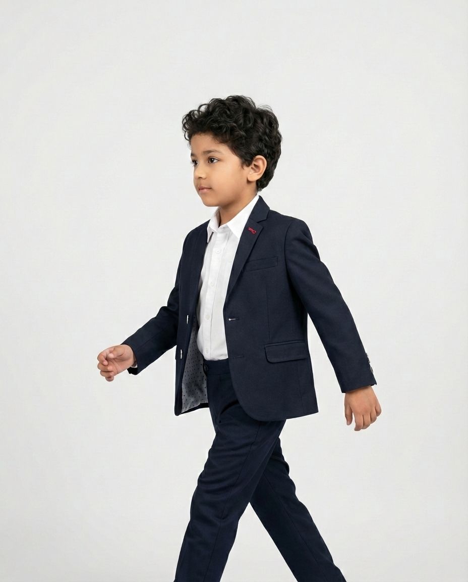 MIDNIGHT NAVY TAILORED BLAZER