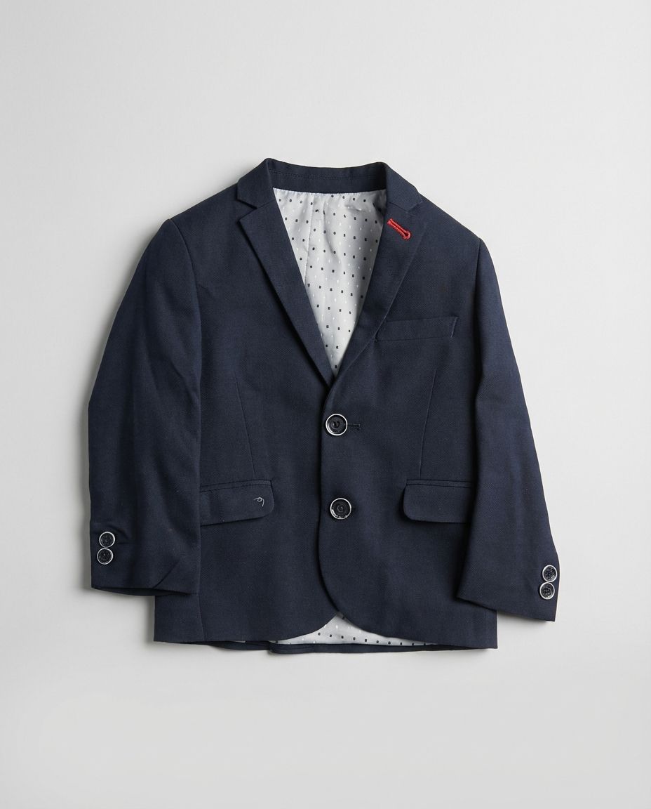 Midnight Navy Tailored Blazer for Boys — Blazers for Boys | Little Giants
