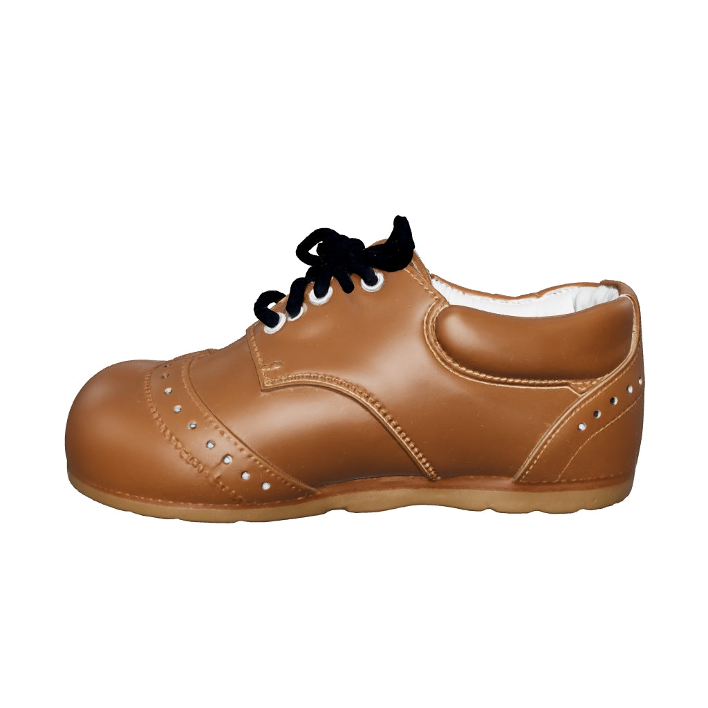 Saddle Brown Oxford Shoe for Boys — Early Steps Leather