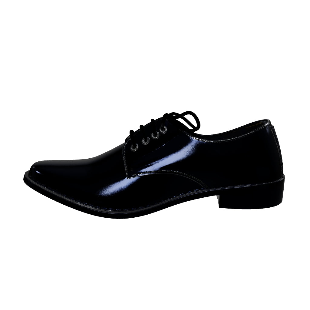 Patent Derby Shoe for Boys — Premium Glossy