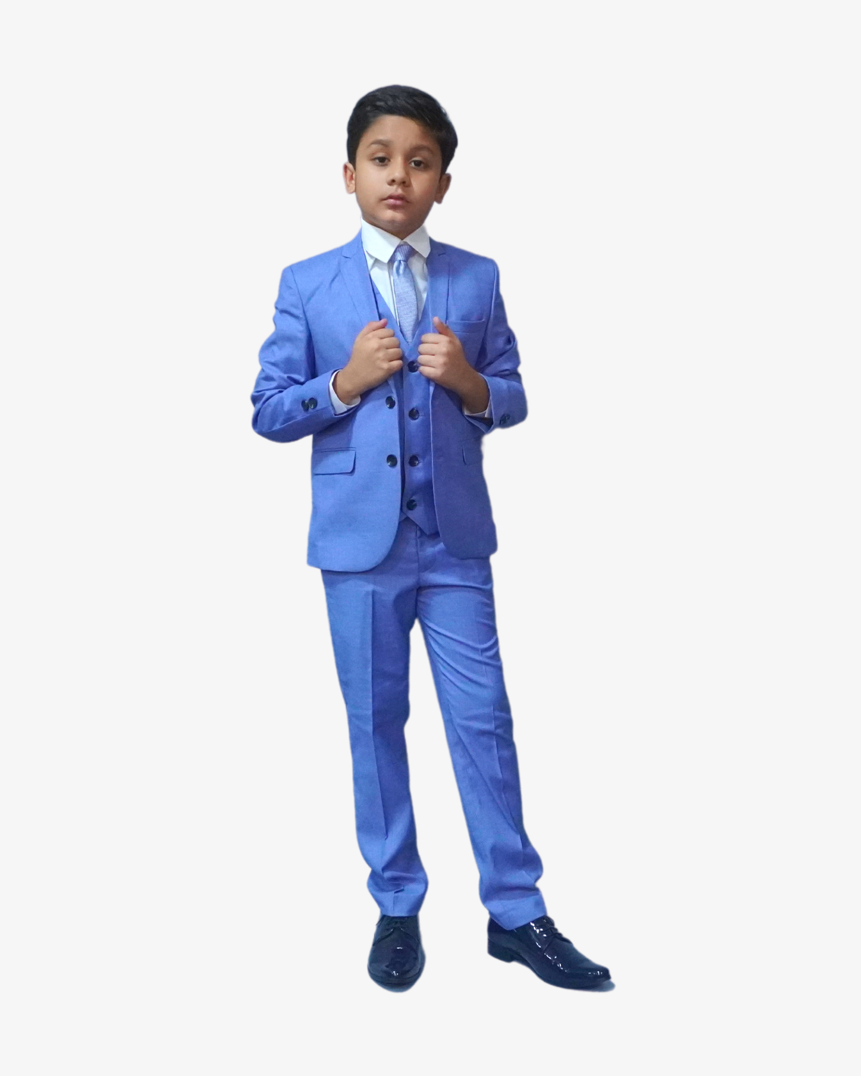 Ocean Blue 5-Piece Suit for Boys — Formal Wear for Boys | Little Giants