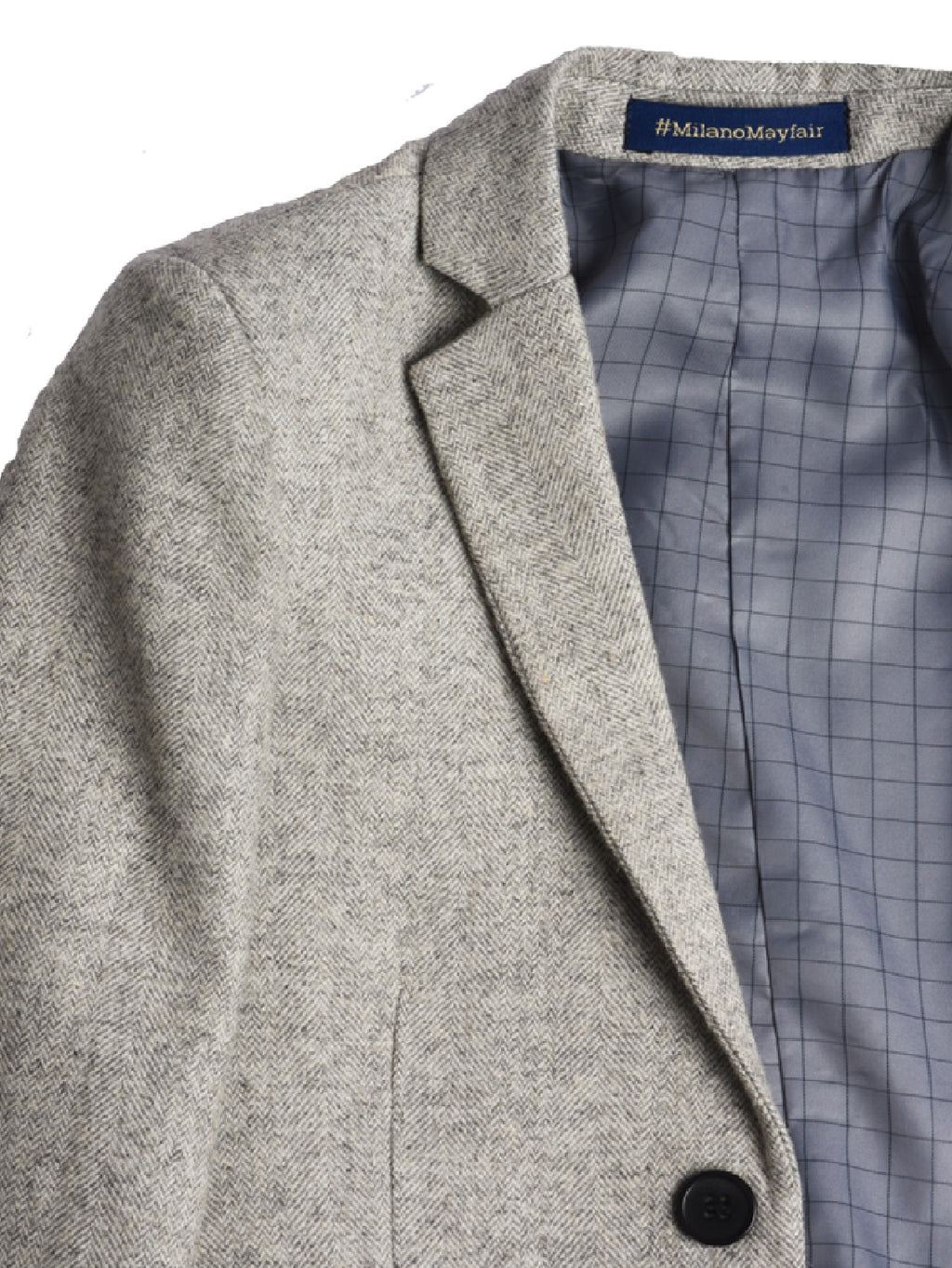 LIGHT GREY SKIN BLAZER