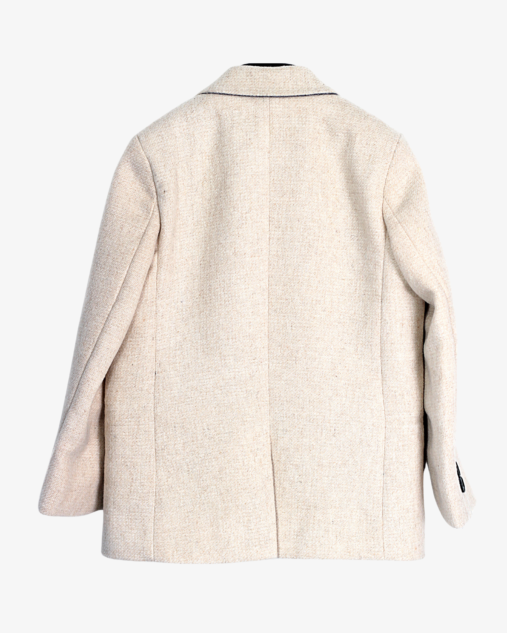 Oatmeal Textured Blazer for Boys — Blazers for Boys — View 7 | Little Giants