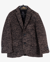 Espresso Textured Tweed Blazer for Boys — Blazers for Boys | Little Giants