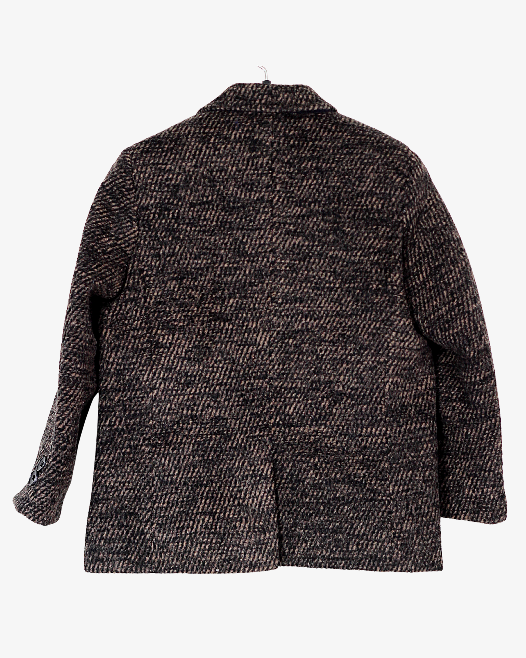ESPRESSO TEXTURED TWEED BLAZER