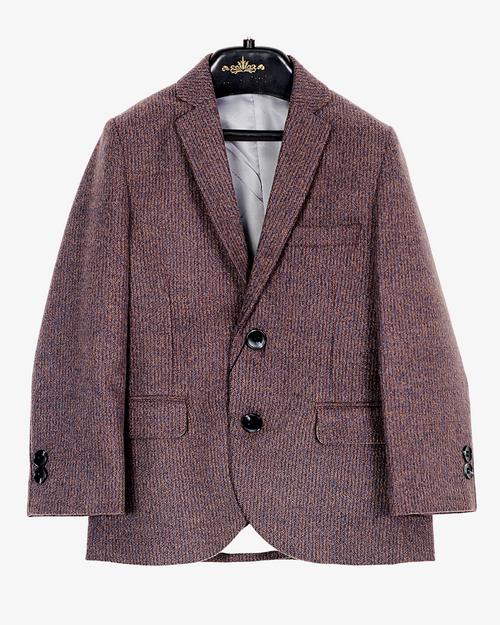Brown Tweed Blazer for Boys — Blazers for Boys | Little Giants