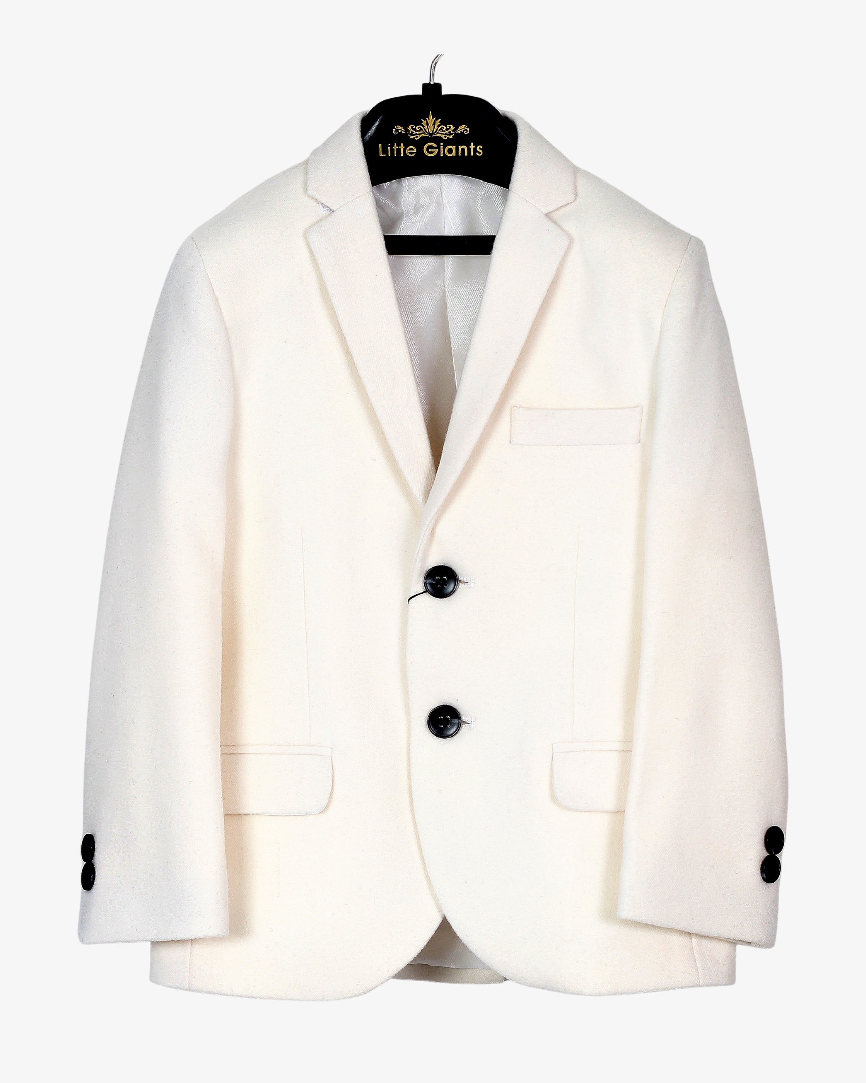 Cream Blazer for Boys — Blazers for Boys — View 5 | Little Giants