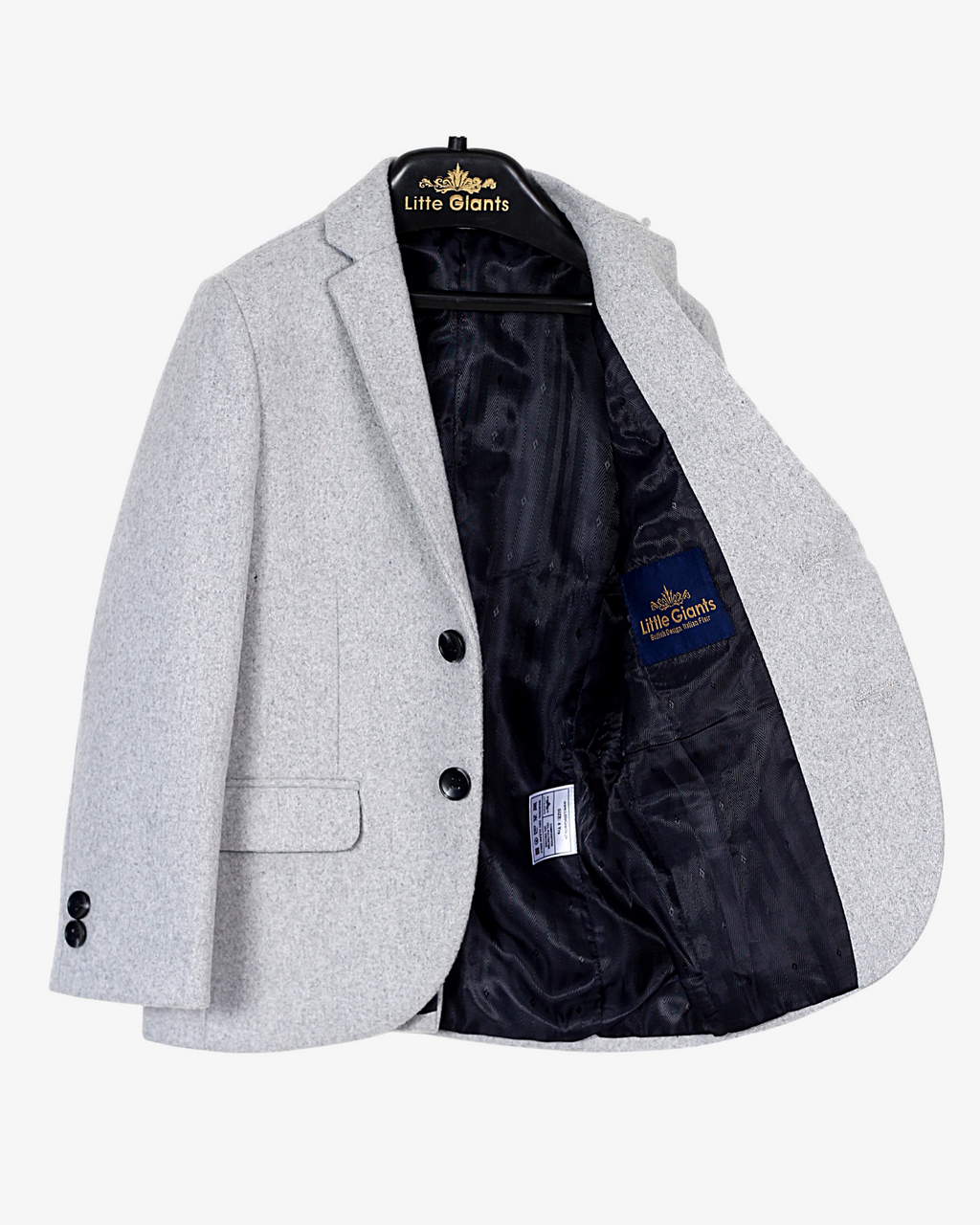 Light Grey Heather Blazer for Boys — Blazers for Boys — View 6 | Little Giants