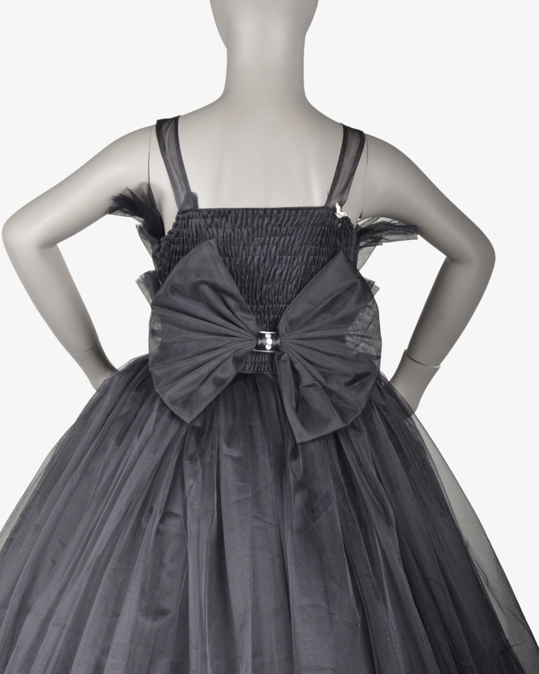 DARK GREY FLAMINGO DRESS