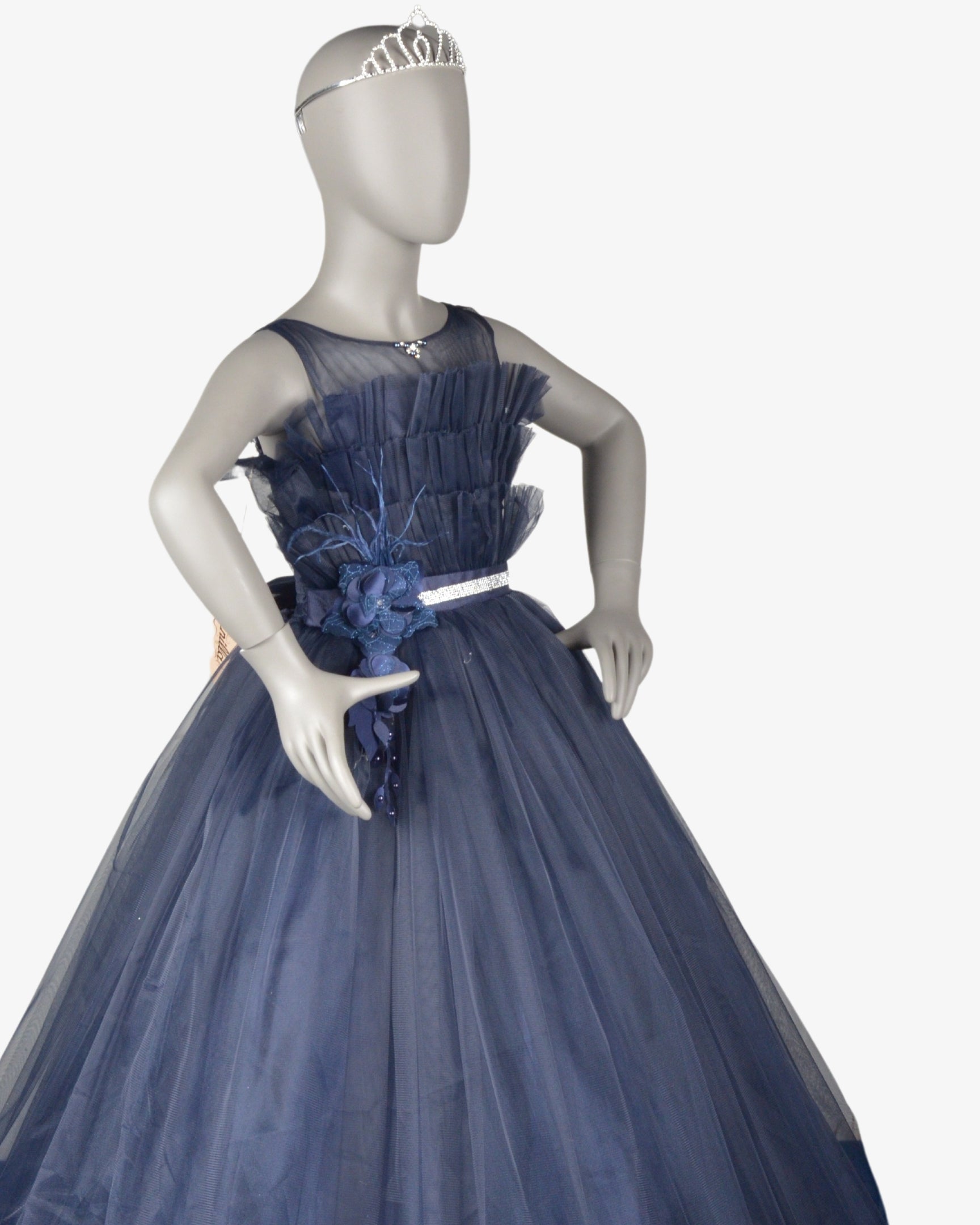 SAPPHIRE FLAMINGO DRESS