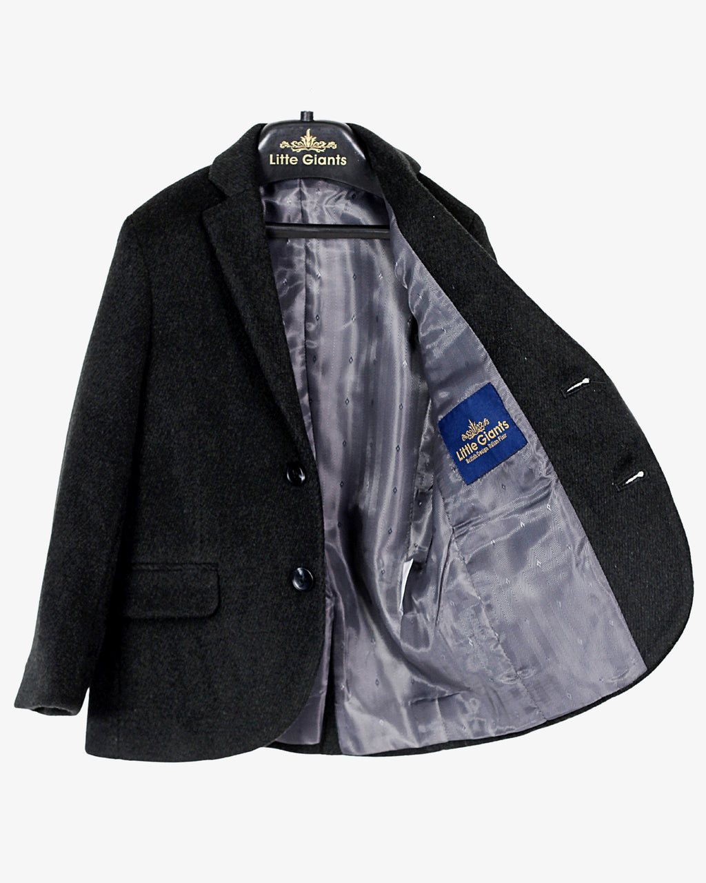 Dark Green Blazer for Boys — Blazers for Boys — View 5 | Little Giants