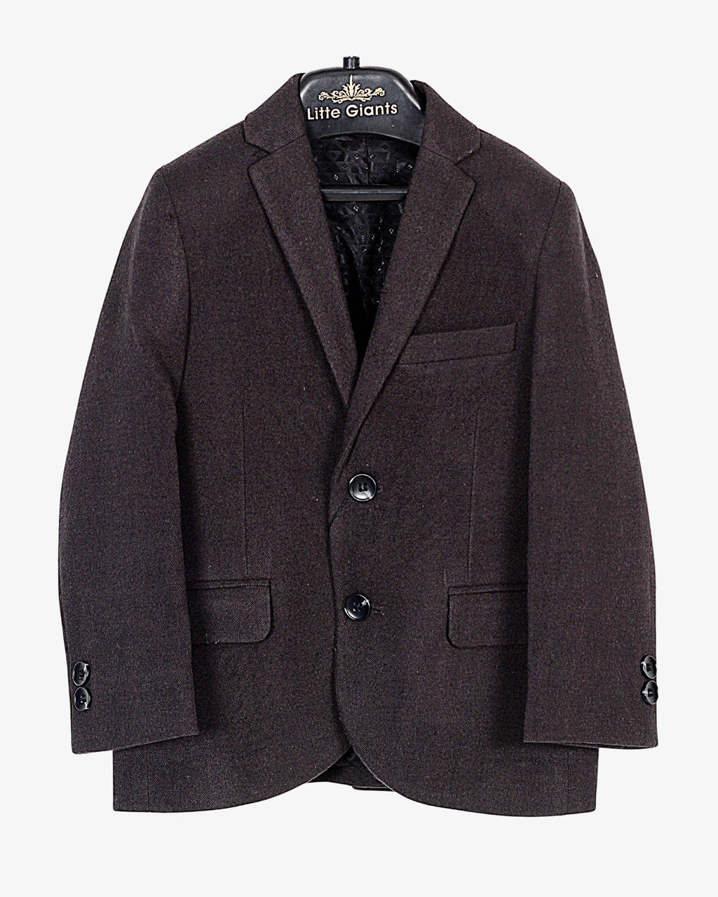 Chocolate Brown Blazer for Boys — Blazers for Boys — View 7 | Little Giants