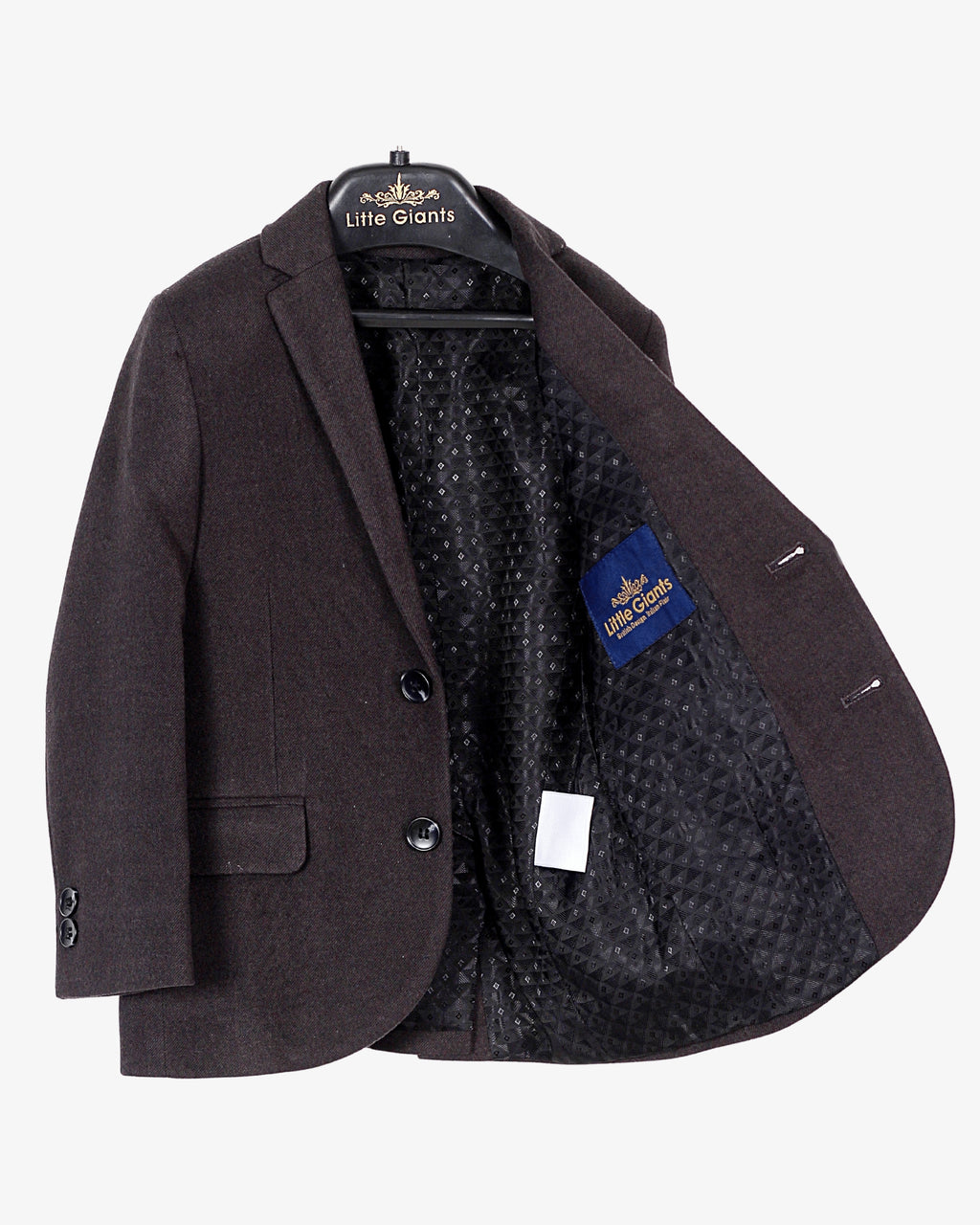 Chocolate Brown Blazer for Boys — Blazers for Boys — View 5 | Little Giants