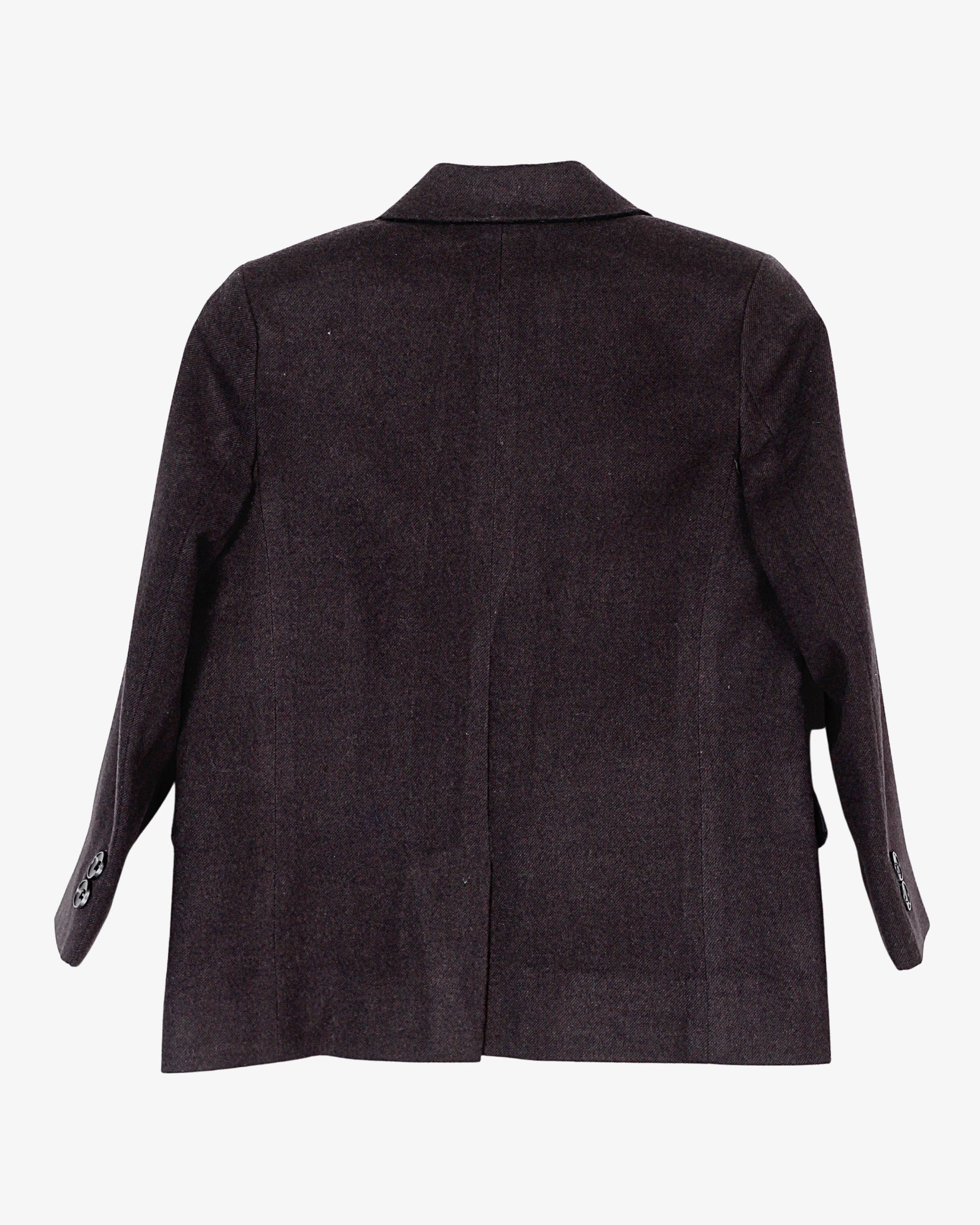 Chocolate Brown Blazer for Boys — Blazers for Boys — View 6 | Little Giants