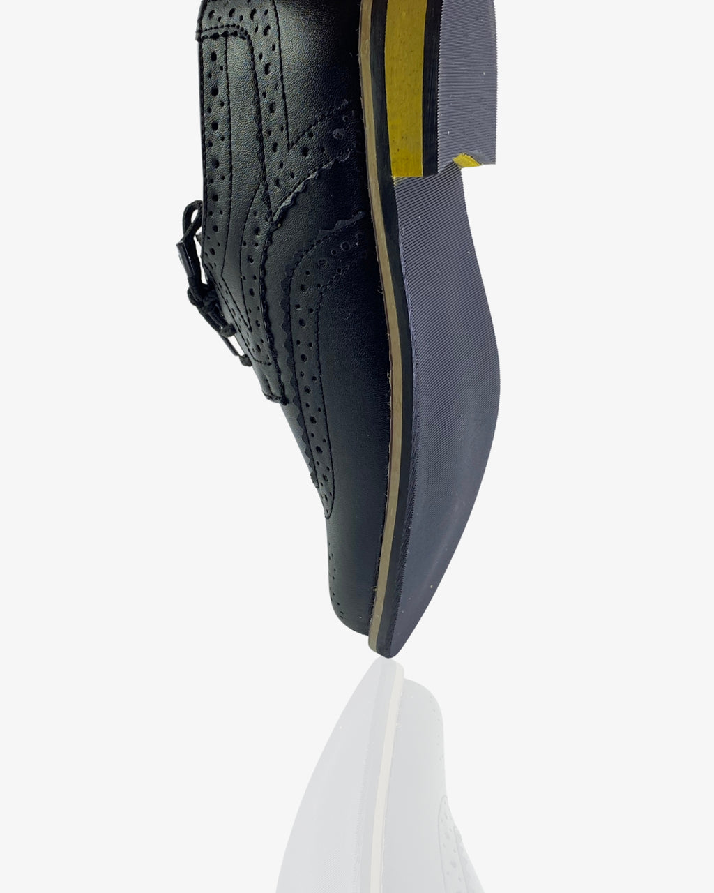 Classic Black Wingtip Brogue for Boys — Shoes for Boys | Little Giants