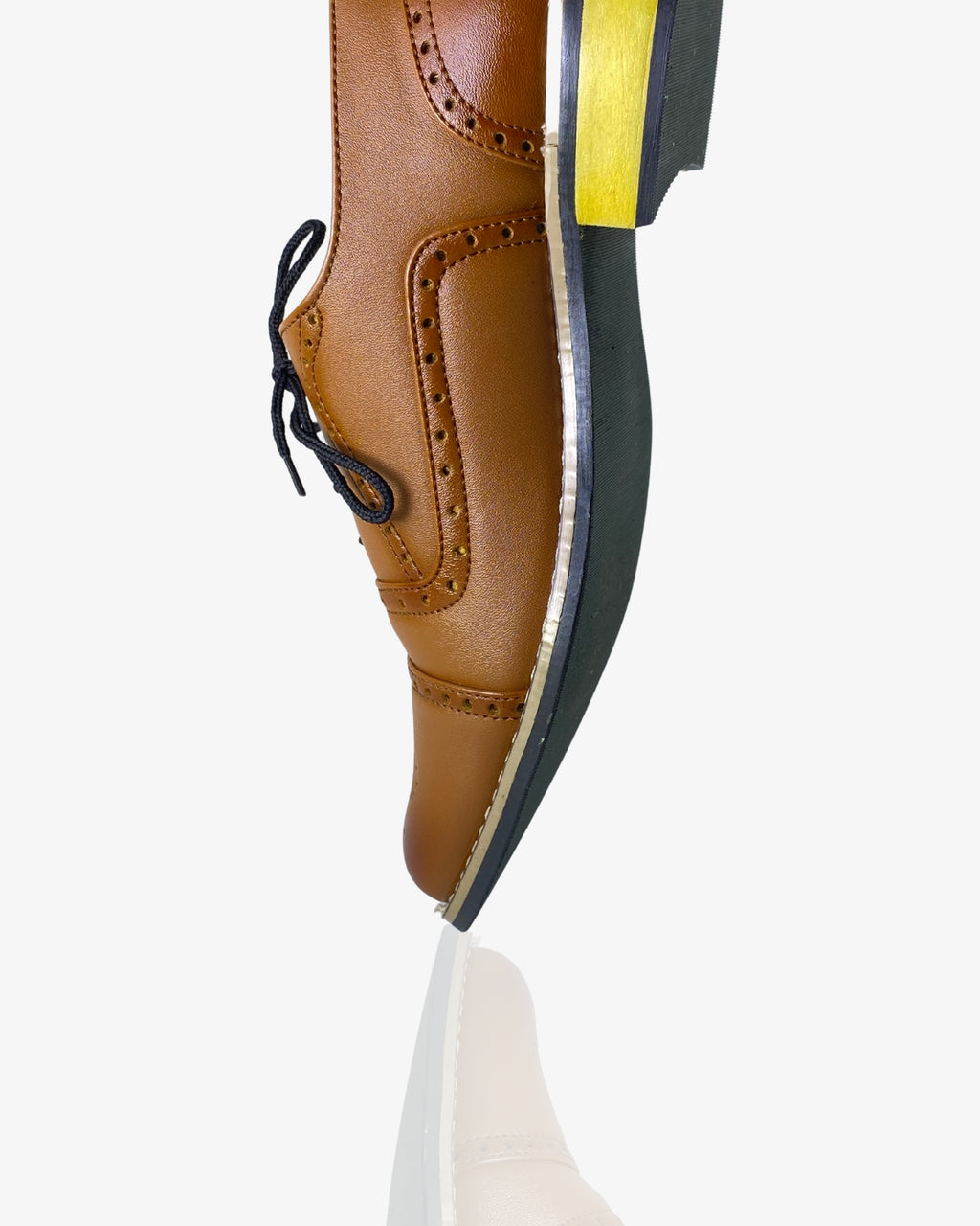 Saddle Brown Oxford Shoe for Boys — Shoes for Boys — View 3 | Little Giants