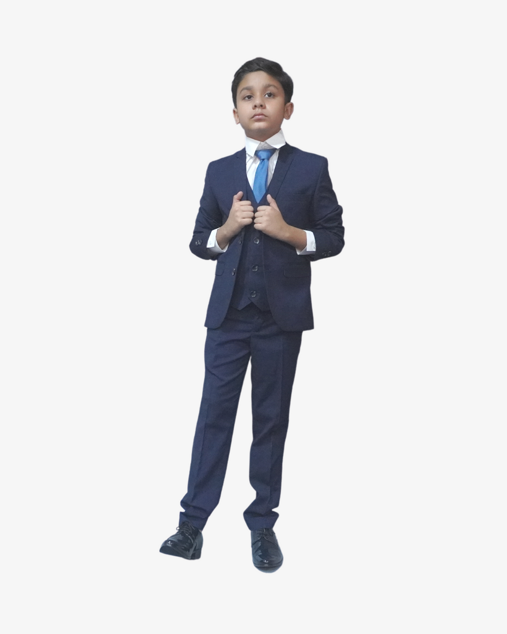 Midnight Blue 5-Piece Suit for Boys — Formal Wear for Boys | Little Giants