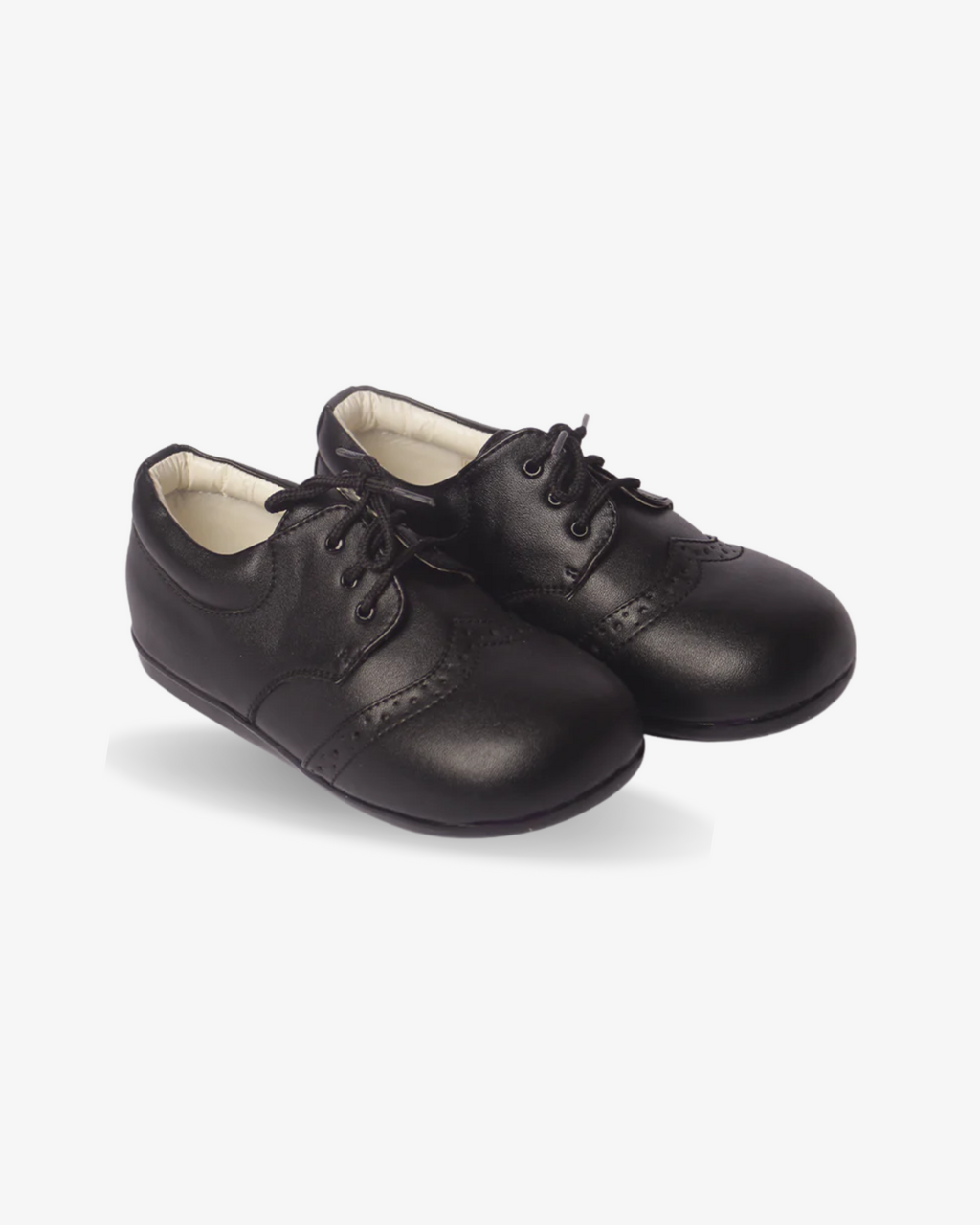 Classic Black Leather Brogue for Boys — Shoes for Boys | Little Giants