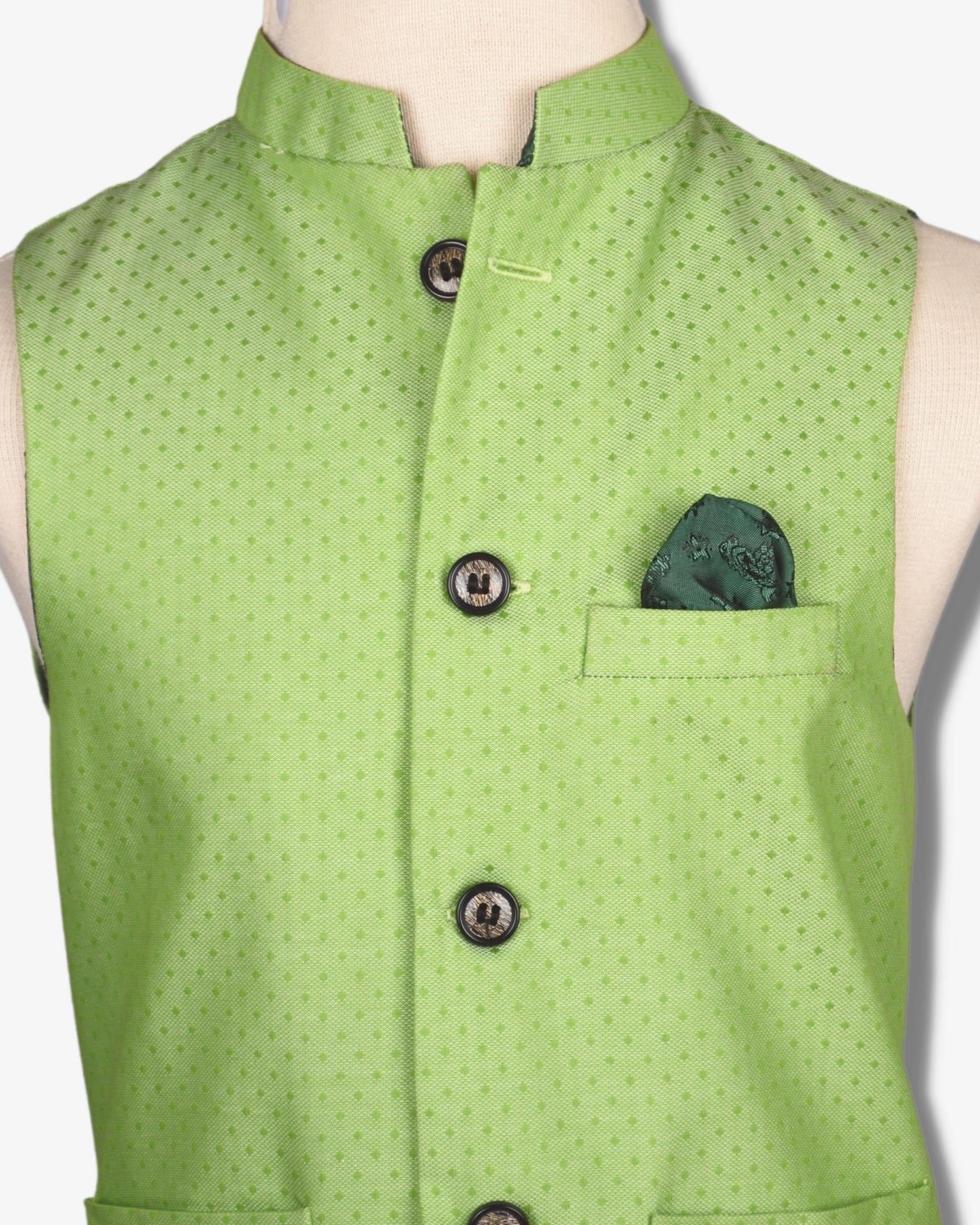 LIME GREEN WAIST COAT