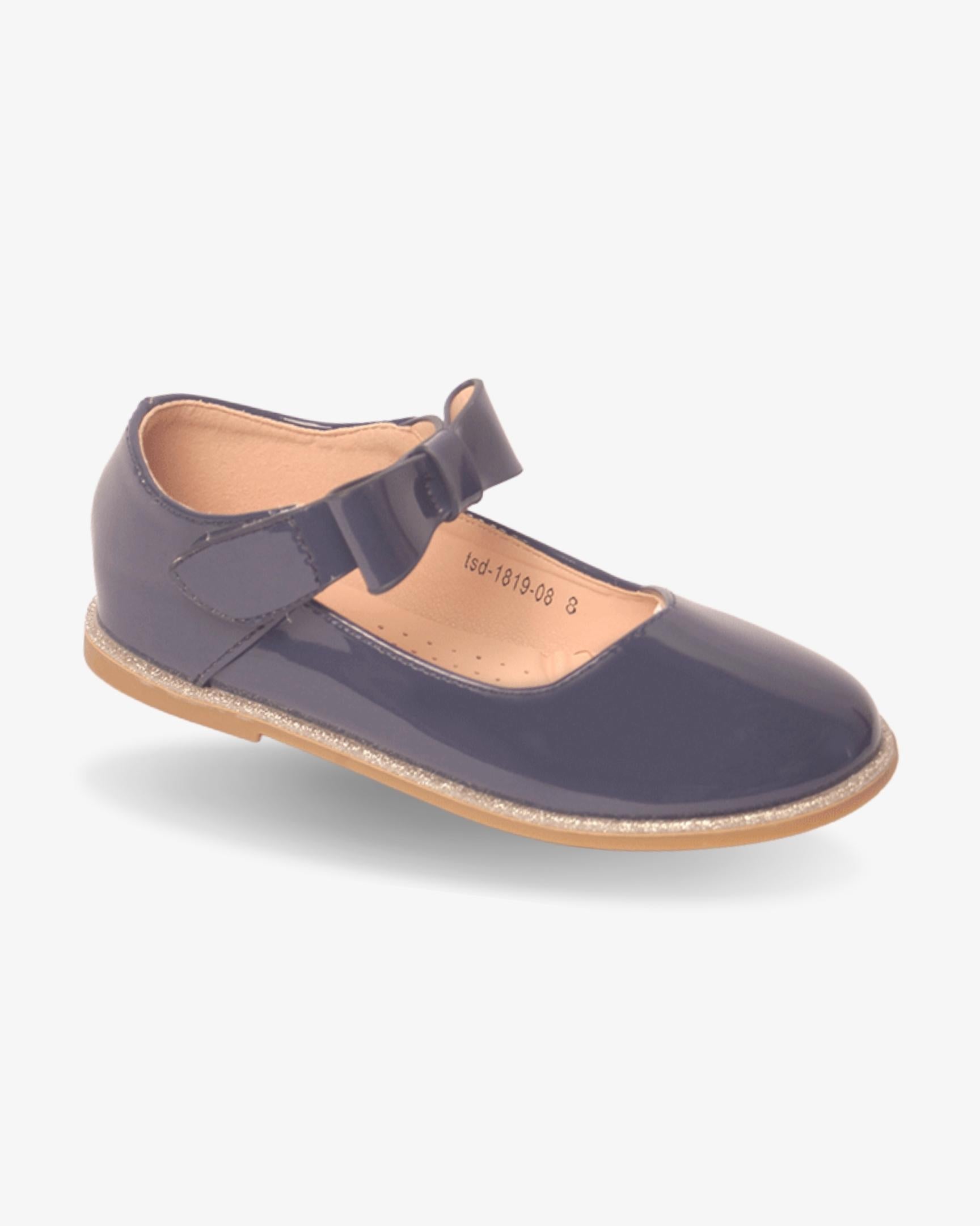 KELSI BOW STRAP NAVY BLUE
