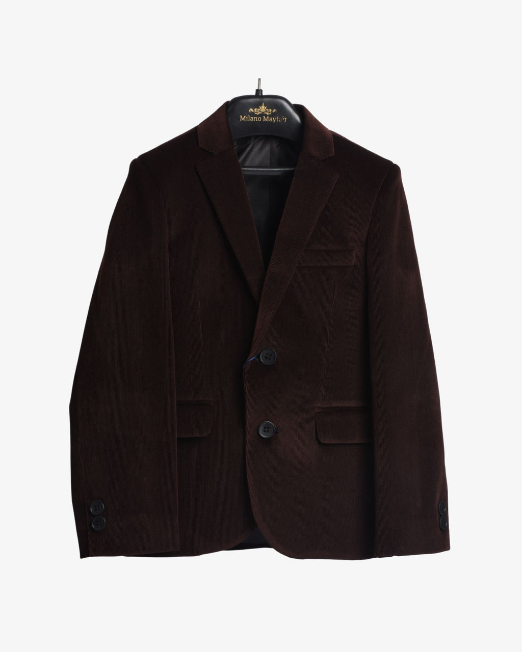 Maroon Corduroy Blazer for Boys — Blazers for Boys — View 5 | Little Giants