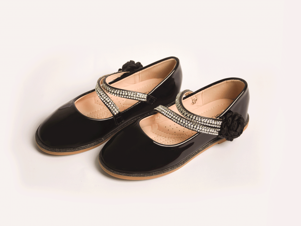 KELSI DIAMOND STRAP BLACK