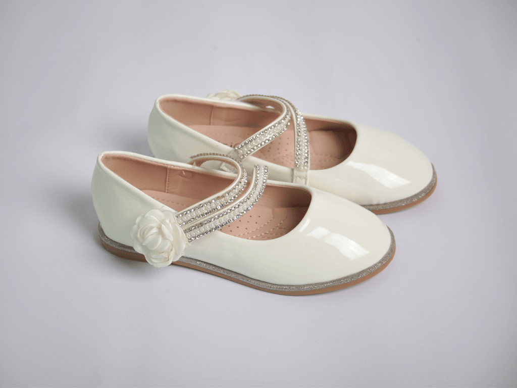 KELSI DIAMOND STRAP WHITE