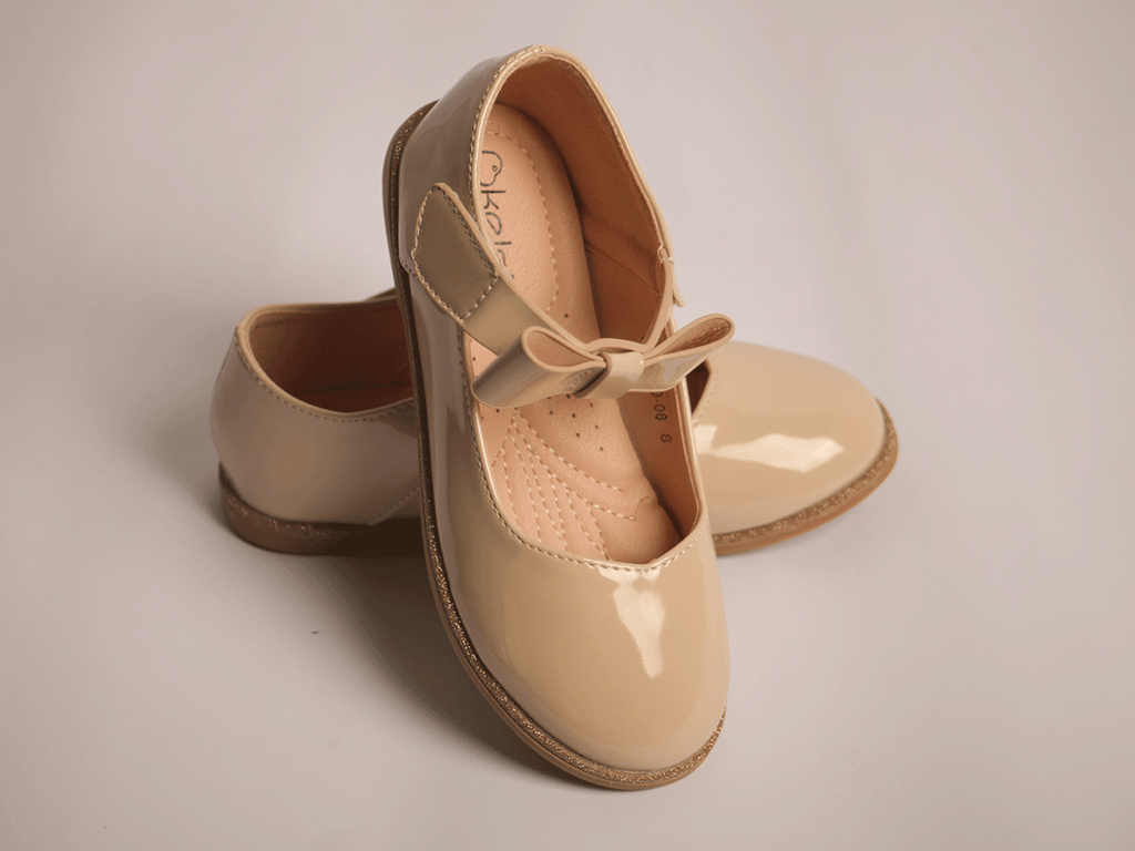 KELSI BOW STRAP BIEGE